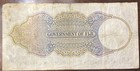 1940 10 Shillings Fiji  fine  Details  Split Ends 