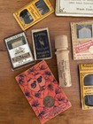 Antique Victorian Early 1900s Sewing Advertisement Graphic Needles Lot Usa Silk