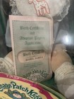 Cabbage Patch Kids Vintage 1985 16in Big B b s Blonde Curly Blue Eyes Papers