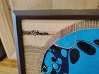 Vintage Harriet Hanson Mcm Mixed Media Collage Fiber Abstract Art Wilmette Il