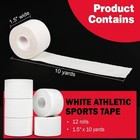 Azen 12 Pack Athletic Sports Tape  Athletic   Medical Trainers   First Aid Tape