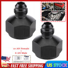 2x 10an Female To 6an Male Flare Reducer Forfuel Cell Bulkhead Adapter Usa