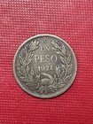 1924 Chile Un Peso  500 Silver Foreign Coin