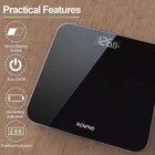 Digital Body Weight Bathroom Scale W  Step-on Technology Battery Powered 400lbs