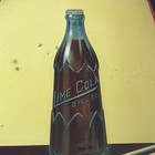 Lime Cola Vintage Metal Advertising Tray