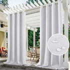Indoor Outdoor Curtain Grommet Blackout Window Porch Panel Homegraden Waterproof
