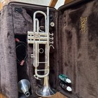 Vincent Bach Stradivarius Model 43 Professional Silver Bb Trumpet W  Case 