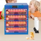 256 Eggs Incubator Tabletop Electric Digital Poultry Hatcher Machine Incubator
