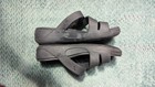 Crocs Black Comfort Slide Sandals Open Toe Slip On Rubber Unisex Adults 7
