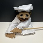 Melissa And Doug Chef Alfredo Al Dente Puppet With Detachable Wooden Rod 14 