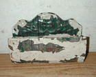 Vintage Tin Metal Brush And Comb Case Holder Wall Hangings