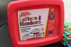 Magnetic Alphabet Letter  numbers W  Scholastic Tabletop Easel Pre-owned