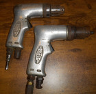 5 Used Sioux Air Drill Model 1450-1453 Pneumatic Pistol Grip Air Drill 5000 Rpm