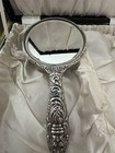  925 Sterling Silver B   Co Ladies Mirror Comb Brushes Grooming Set Original Box