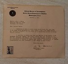 J Edgar Hoover Signed Letter 1946 Fbi With Jsa Coa