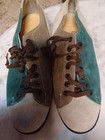 Vintage Amf Women s Lace-up Bowling Shoes Sz 7 Multi-color