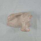 Hand Carved Soap Stone Hippo Hippopotamus Animal Sculpture Figurine