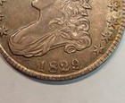 1829 27 Rare Grade  Capped Bust Half Dollar   Xf   Condition  Original  - C609