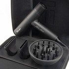 Tuft T8 Turbo Professional Hair Dryer Black W  Diffuser  Nozzles   Case