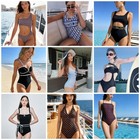 2026 Womens Sexy Bikini Set New Swimsuit One-piece Conservative Swimsuit
