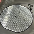 4 Inch Silicon Wafer With Square Die  As Pictured