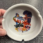 Vintage Las Vegas Casino Rsa Ash Tray Show Girl 4 Inch Round Porcelain Sin City