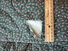 Damaged Vtg Hand Quilted Sawtooth Star Patchwork Full Quilt 84    X 102   