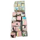Vintage Wood Picture Puzzle Blocks Lot English Beatrix Potter Mcm German Blocks