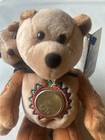 Limited Treasures Sacagawea   Pomp 8    Golden Dollar Bear W  Liberty Coin Plush