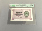 Seychelles 5 Rupees P-11a 1954  Pmg 53