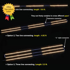 Under Cabinet Led Lighting Kit 6 Pcs Dimmable Led Strip Lights With Remote  