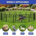 31 5  Small Pet Playpen Fence Cat Dog Exercise Metal Multi Layout Pet Cage