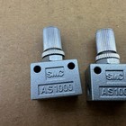 Lot Of 2 Smc As1000 Pneumatic Flow Control Valve New Open Box