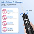 Waterpik Cordless Water Flosser Dental Oral Irrigator Teeth Cleaner 4 Jet Tips