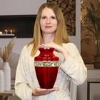 Trupoint Memorials Cremation Urns For Human Ashes  Decorative Burial Urn For