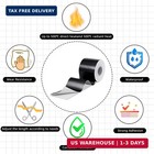 2 Rolls Aluminum Foil Tape Heat Shield Tape Barrier Adhesive Reflective Fibergla