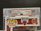 Scottie Pippen Autographed Signed Benny The Bull Funko  psa  Encapsulated