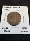 1993 Republic South Korea 100 Won Coin  - Km 35 2