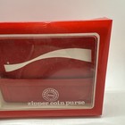 Vintage 1988 Coca-cola Surf Club Card Case   Zipper Coin Purse Boxed