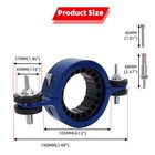 For 2011-23 Dodge Wd Durango Upgrade Driveshaft Center Support Bearing Carrier