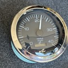 New Old Stock Oem Sea Ray 4k Rpm Gauge Tachometer  Lcd Hour Meter 86275f Searay
