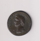 Roman       Unknown Coin With A Man On A Horse 39mm 21 24g