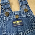 Vintage Kids Baby Oshkosh Bgosh Denim Overalls 2t