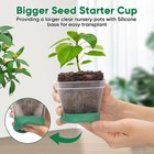 Seed Starter Tray With Grow Light 24 Cells Plant Starter Tray Seedling Starter