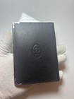 Nib  Cartier Must De Cartier Leather Passport Holder Case Id Black red Authentic