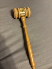 Vintage Wooden Gavel Award Maryland Defense Attorney President 2005 Rare