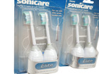 Philips Sonicare Elite Replacement Brush Heads 4 Total 2 Sealed Packs Nos