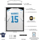 Jersey Frame Display Case Large Lockable  Jersey Shadow Box Black 3pc