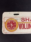 Sharptown Volunteer Fire Dept  Member License Plate Topper