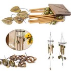 Wind Chimes Large Deep Tone Chapel Bell 8 Tube 9 Tubes Outdoor Garden Home Decor